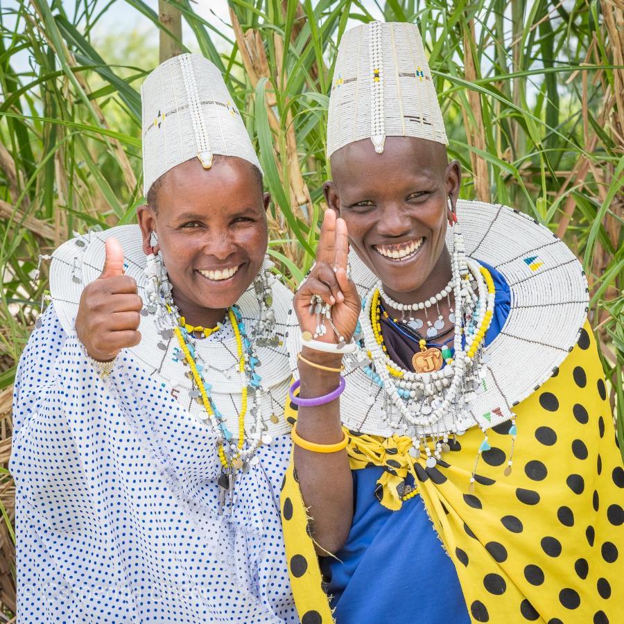 Lake Natron Maasai Giraffe Eco Lodge And Camping Mtowabaga المظهر الخارجي الصورة