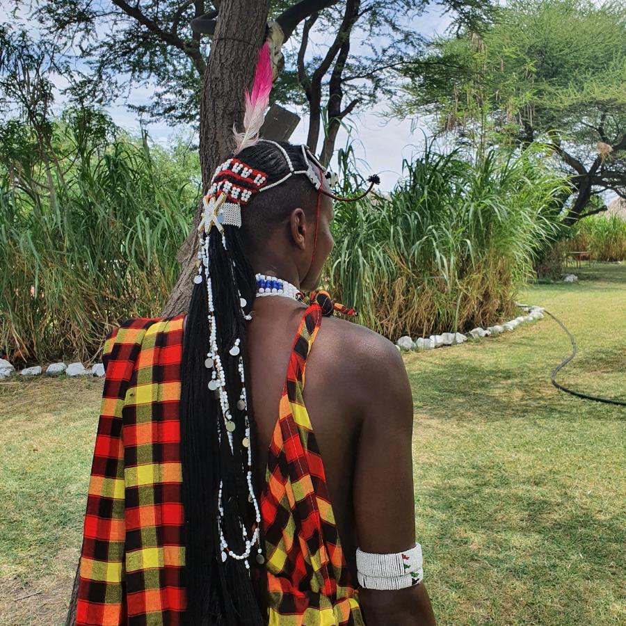 Lake Natron Maasai Giraffe Eco Lodge And Camping Mtowabaga المظهر الخارجي الصورة