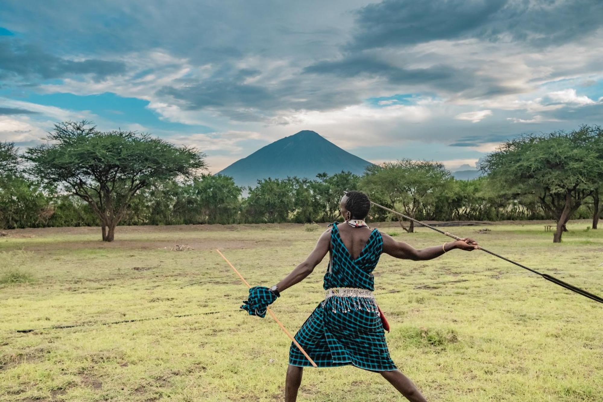 Lake Natron Maasai Giraffe Eco Lodge And Camping Mtowabaga المظهر الخارجي الصورة