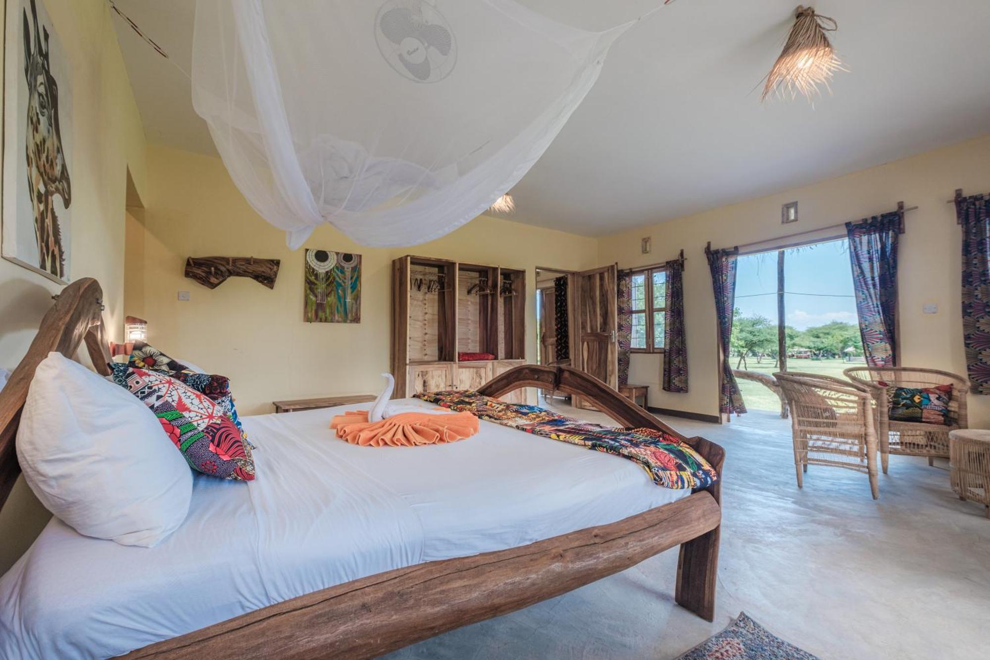 Lake Natron Maasai Giraffe Eco Lodge And Camping Mtowabaga المظهر الخارجي الصورة