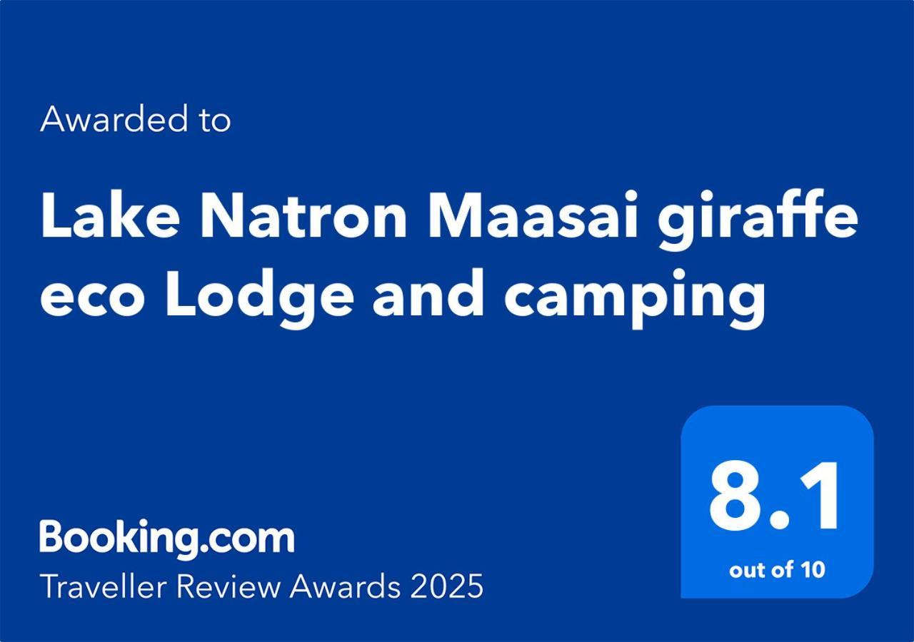 Lake Natron Maasai Giraffe Eco Lodge And Camping Mtowabaga المظهر الخارجي الصورة